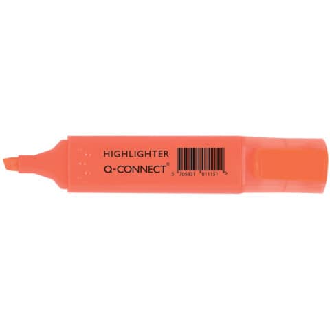 Evidenziatore Q-Connect 1,5-5 mm arancio KF01115